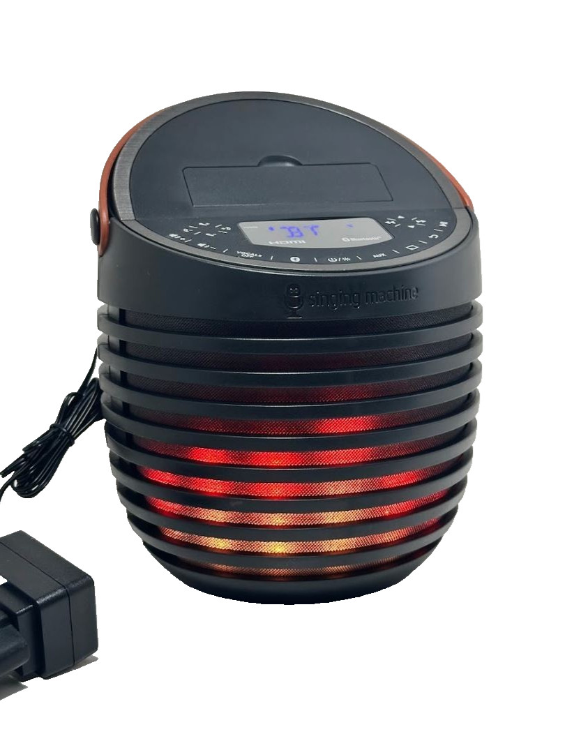 Singing Machine SingCast One Casting Bluetooth Karaoke System Wireless Mic.