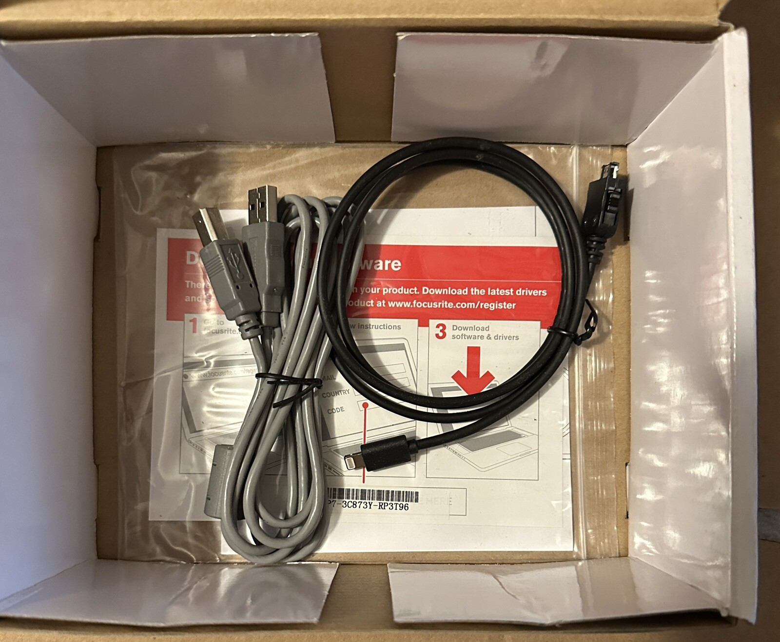 NEW: Focusrite iTrack Solo Lightning / 2 Channel USB Audio Interface
