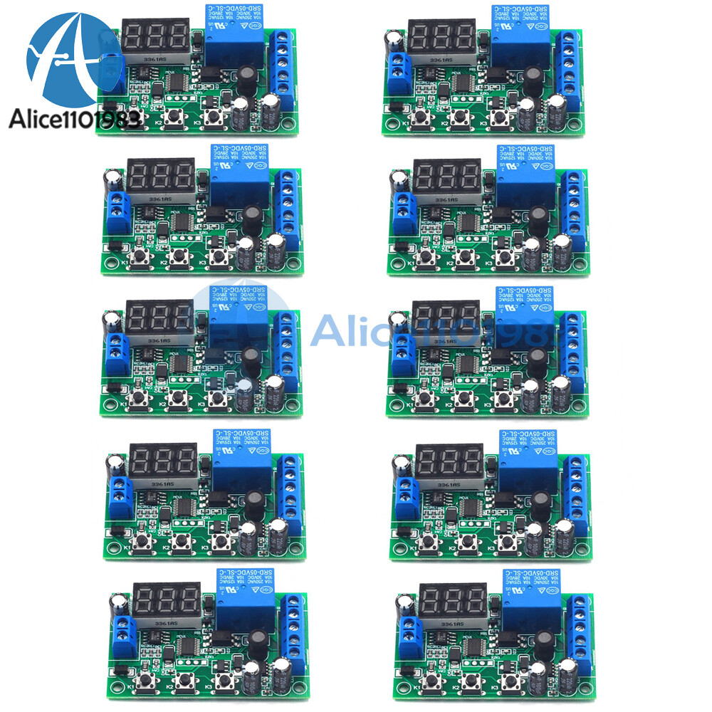 12V 0-10A DC Current Detection Module Current Sensing Detect Relay Control Lot