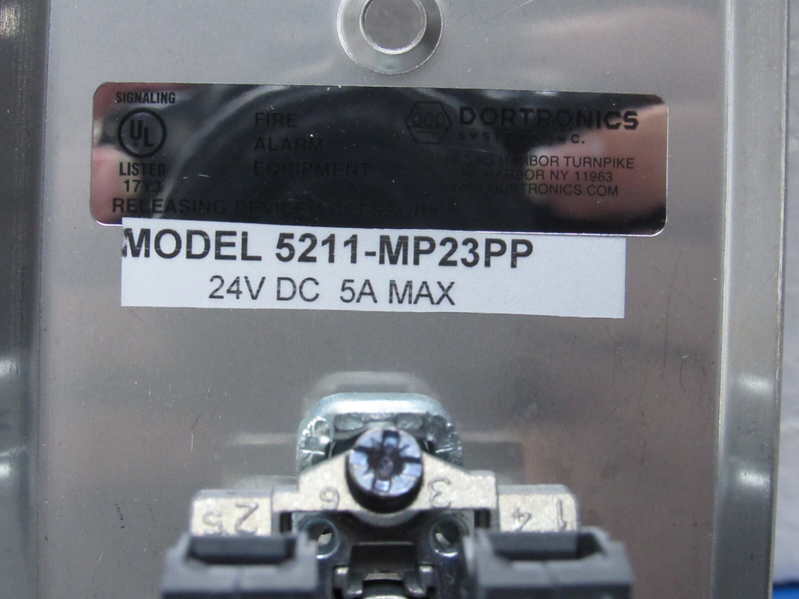 ✔ Dortronics 5211-MP23PP/RxE1 Exit Push Button, 1-9/16 Diameter Mushroom [CTSL]