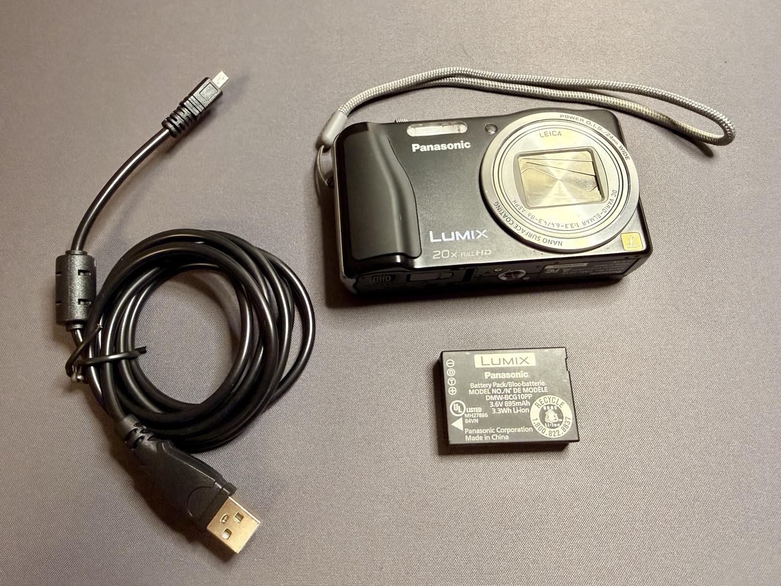 Panasonic LUMIX ZS19 Camera - WORKS