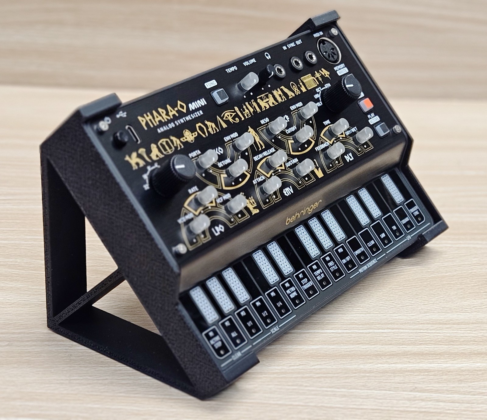The Analog Source Angled Stands For Behringer JT Mini Pro VS Phara-O Synthesizer
