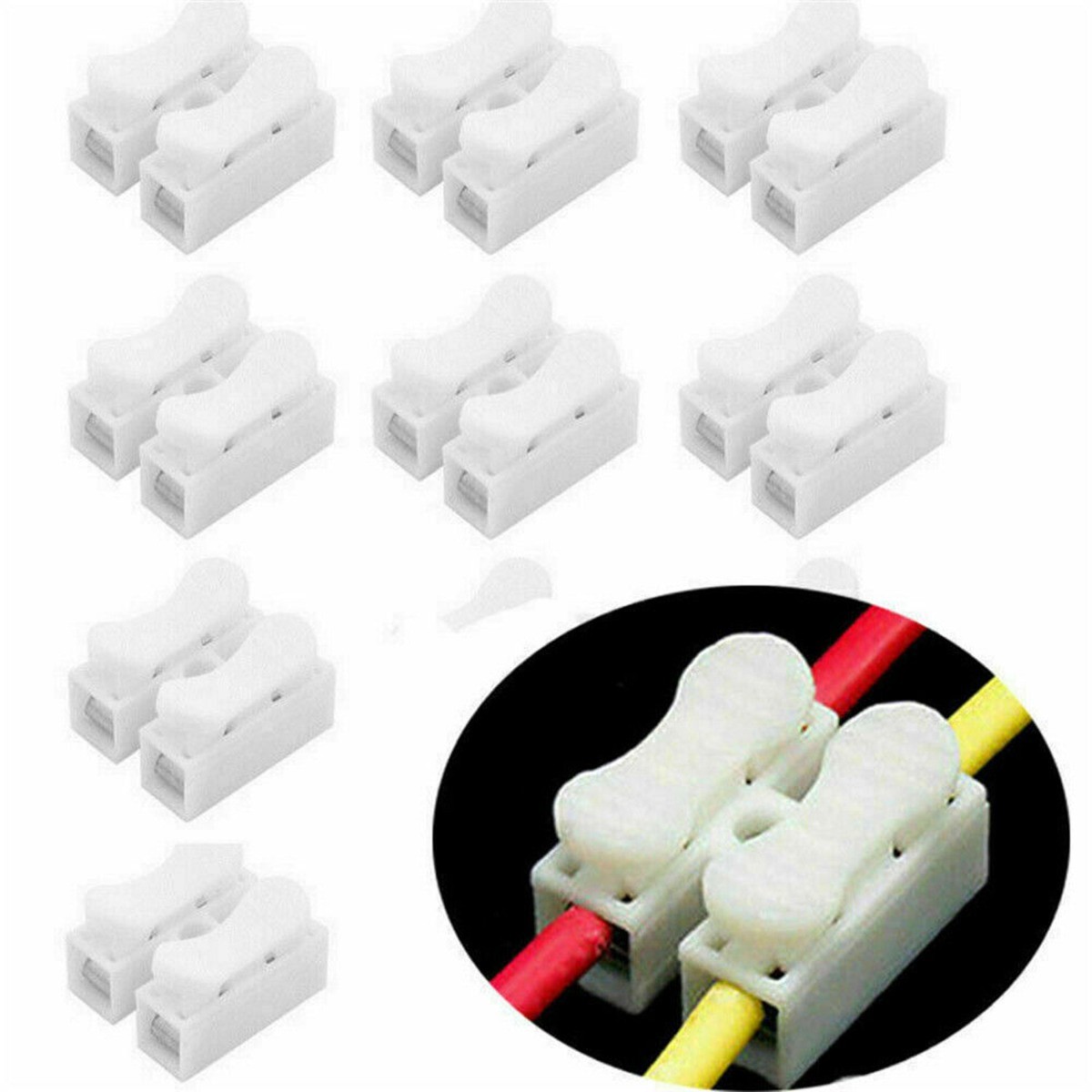 50pcs CH-2 Quick Wire Connection Terminals