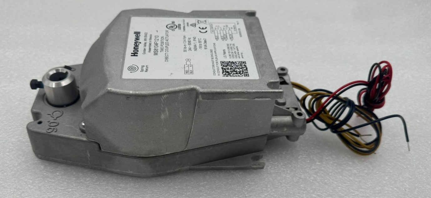 HONYWELL MS8104F1210 TWO POSITION DIRECT COUPLED ACTUATOR