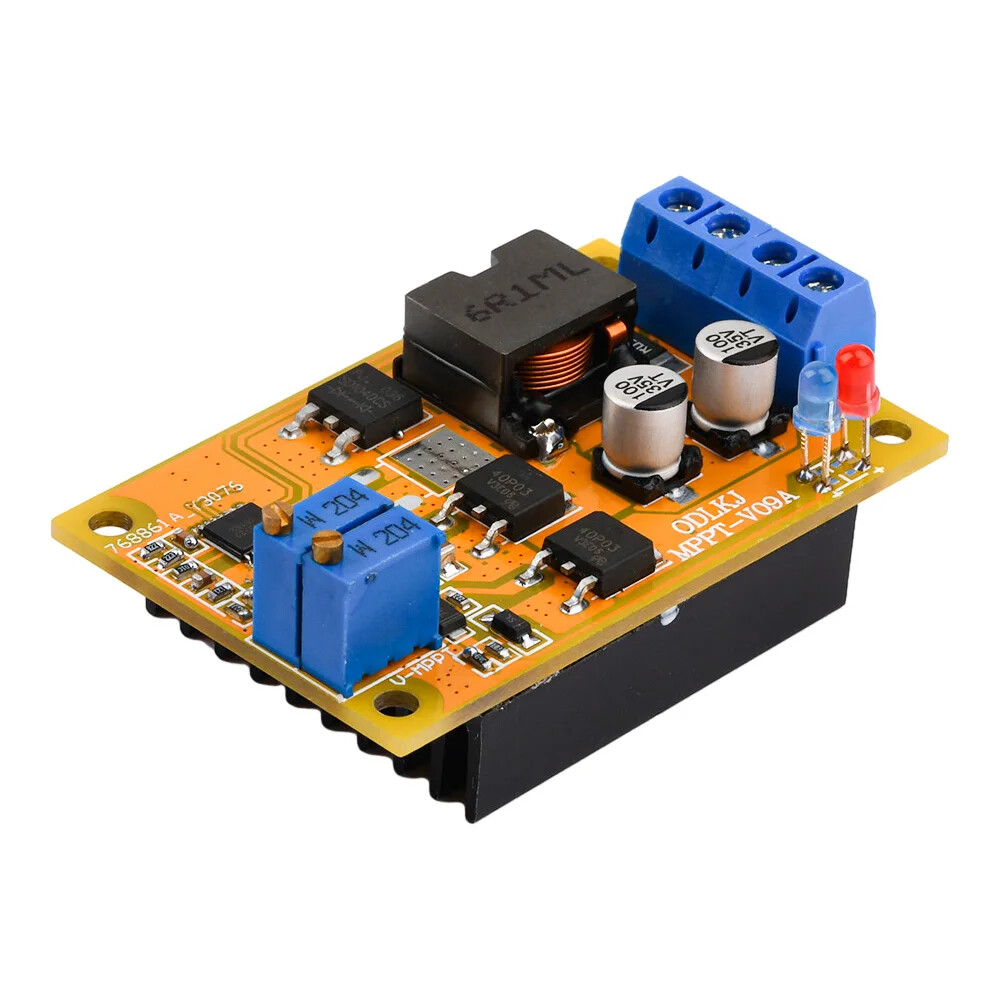 6A MPPT Solar Charge Controller Solar Charging Module Board 1-100W 8-30V