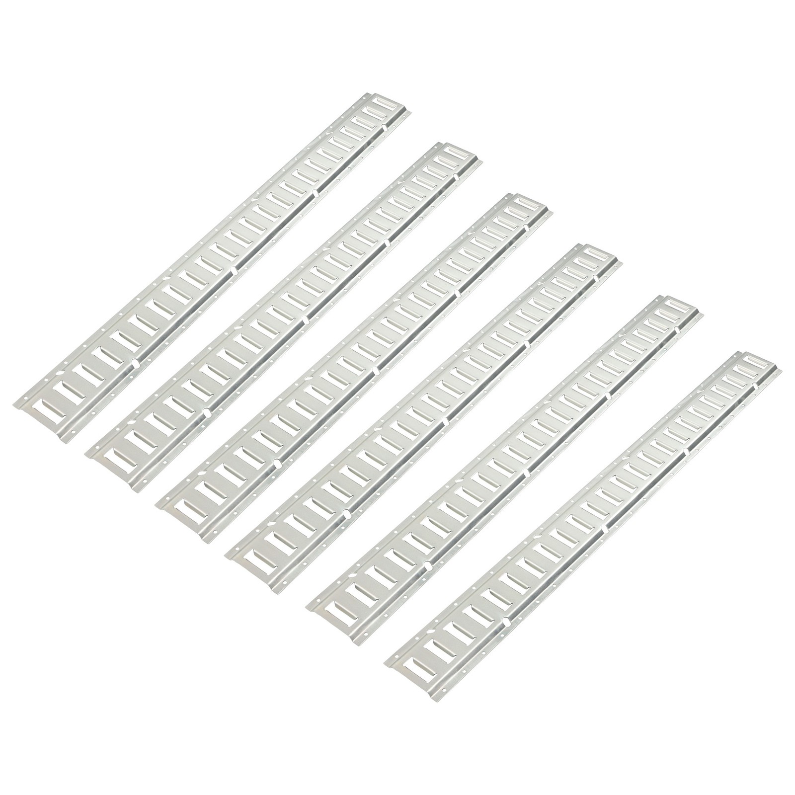 6 Pack Fit For Garages Vans Trailers Labwork E Track Tie Down Rail Kit 4' New