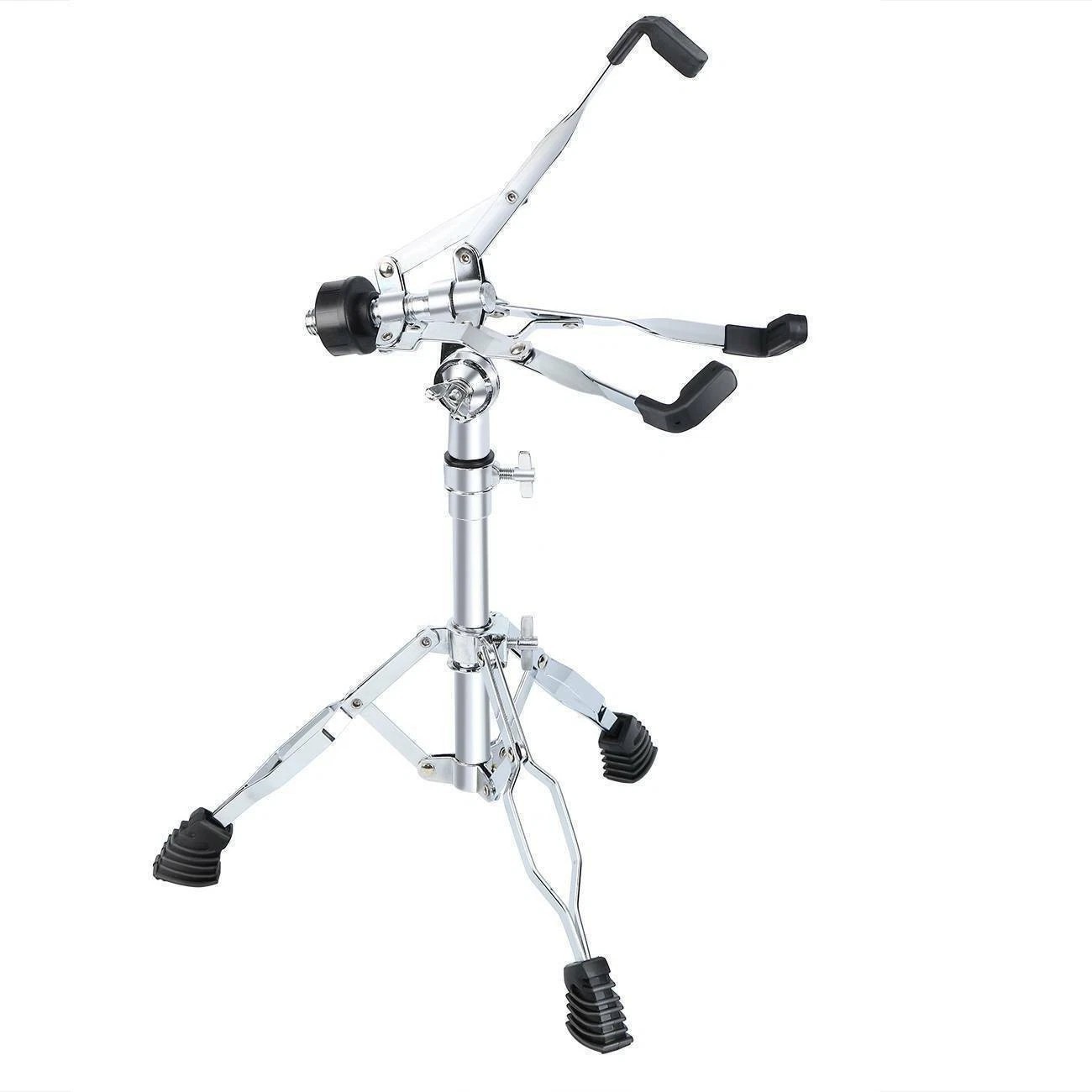 2Pack Snare Drum Stand w Sticks Holder Double Braced Tripod Stand Adjustable