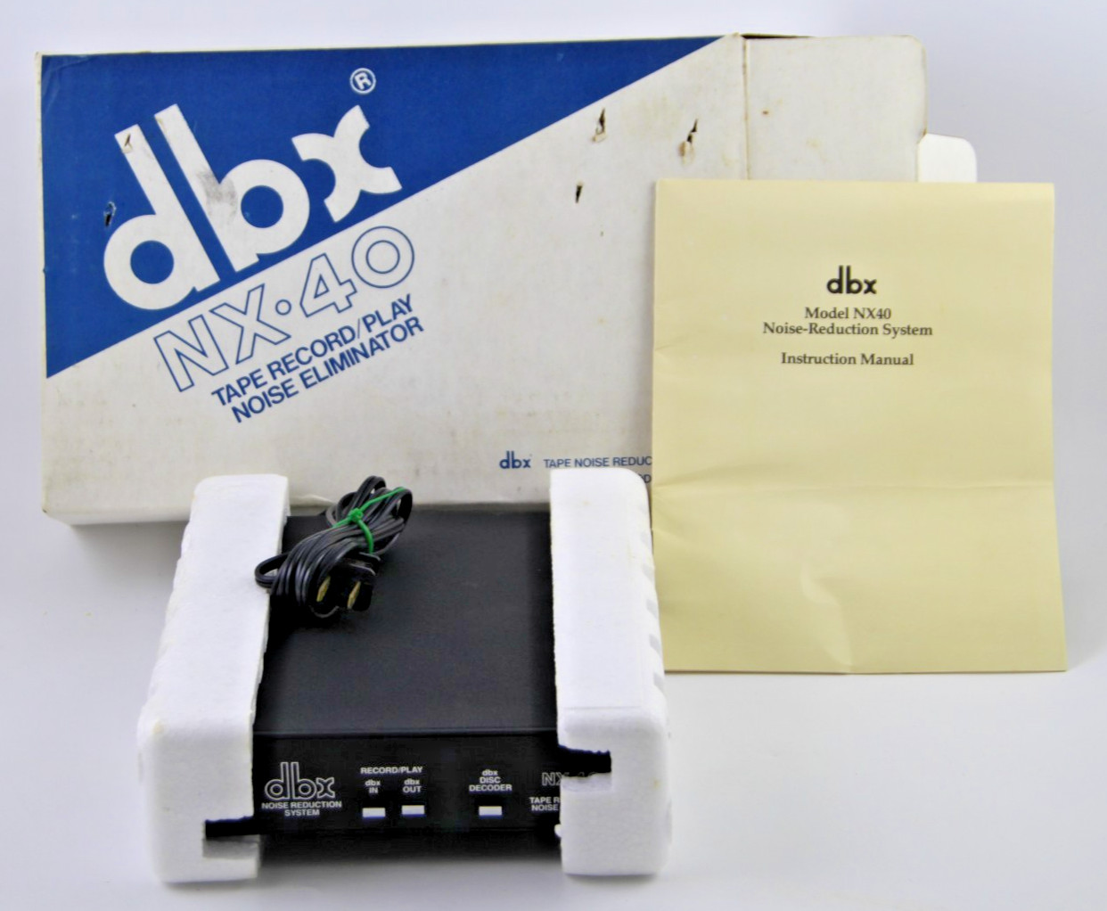 DBX NX-40 Tape Record/Play Noise Eliminator & dbx disc decoder