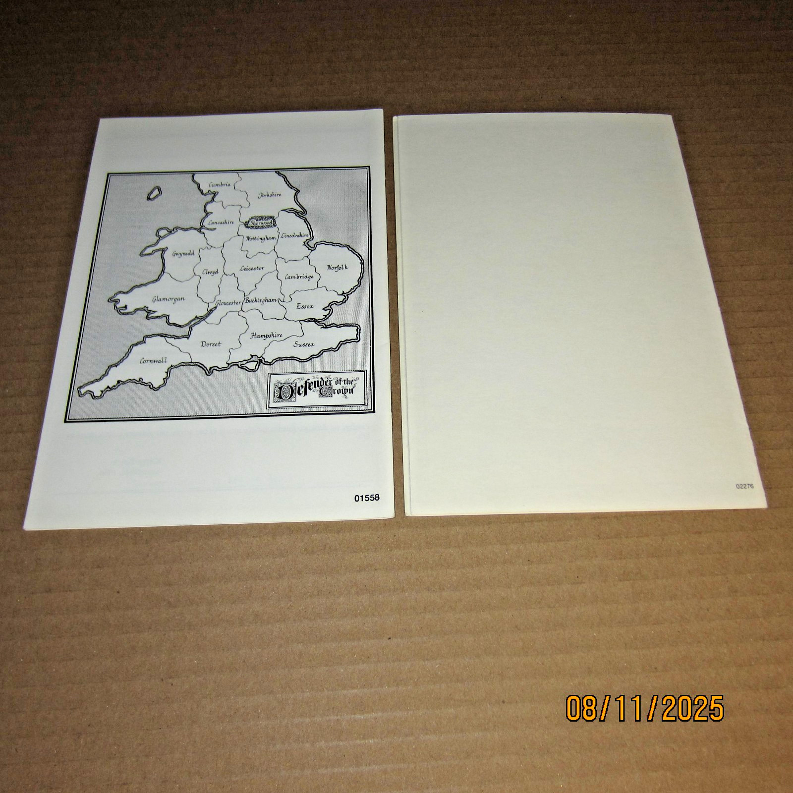 Defender Of The Crown Apple IIGs Series Computer Replacement Manual & Reference