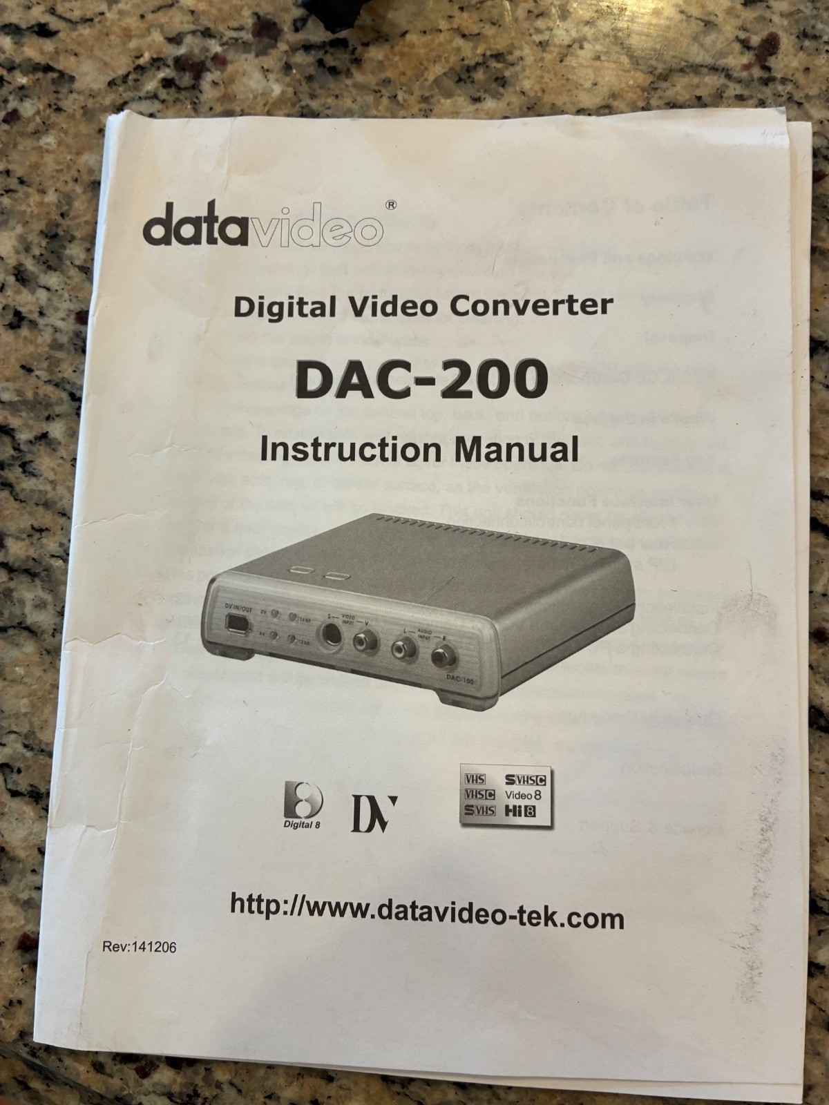 DATAVIDEO DAC-200 DVVideo Converter with EVERY Firewire connector