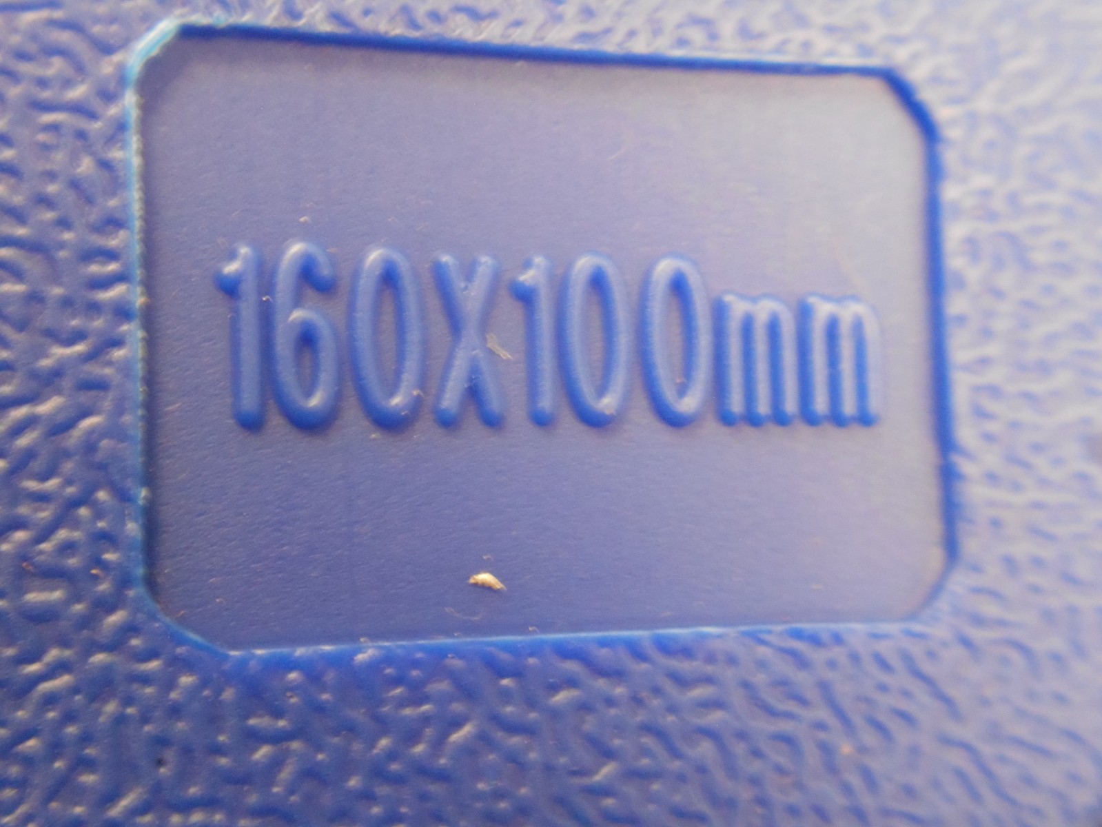 160 x 100 MM Wide Seat Precision Square in Case