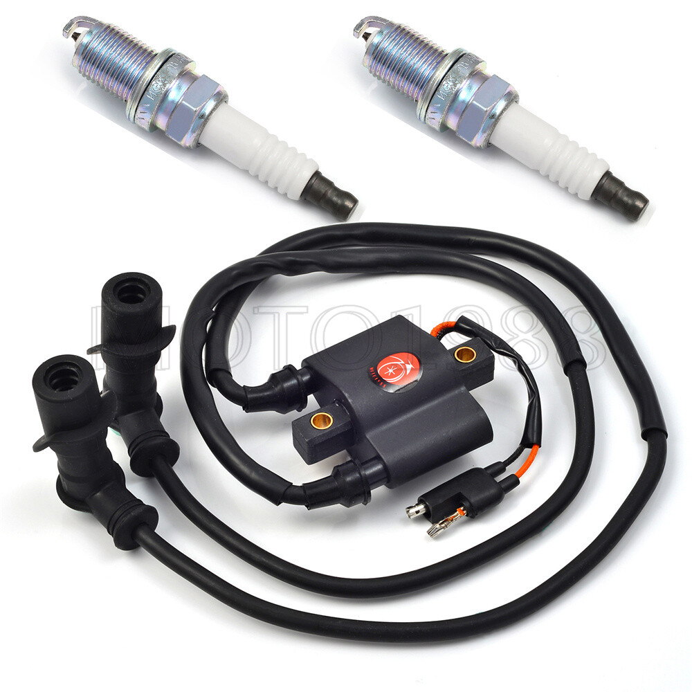 Ignition Coil Spark Plug for Polaris Sportsman600 Twin 04-05 Sportsman 700 04-06