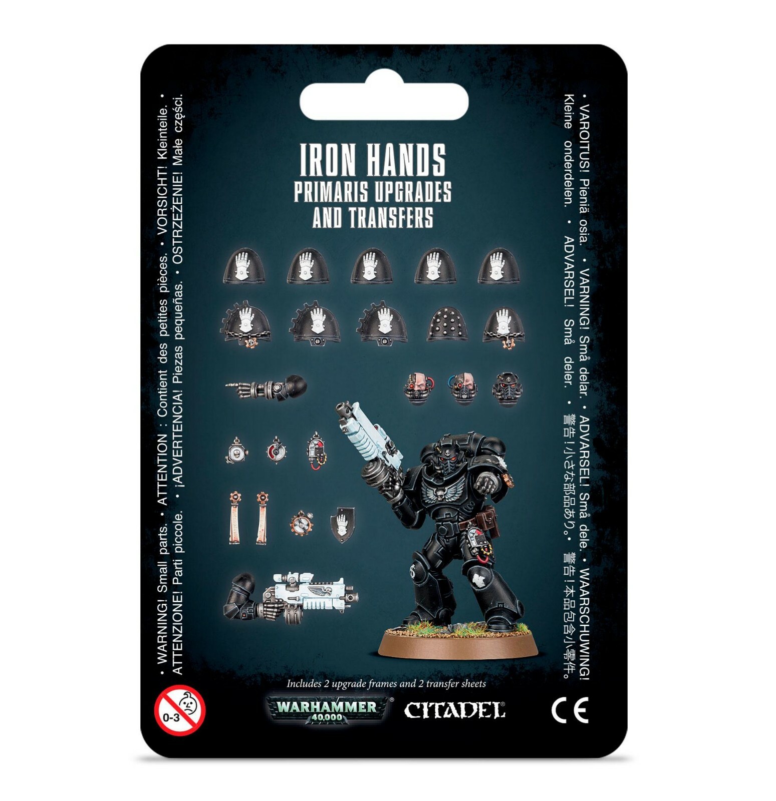 Iron Hands Primaris Upgrades & Transfers Space Marines Warhammer 40K  Blister