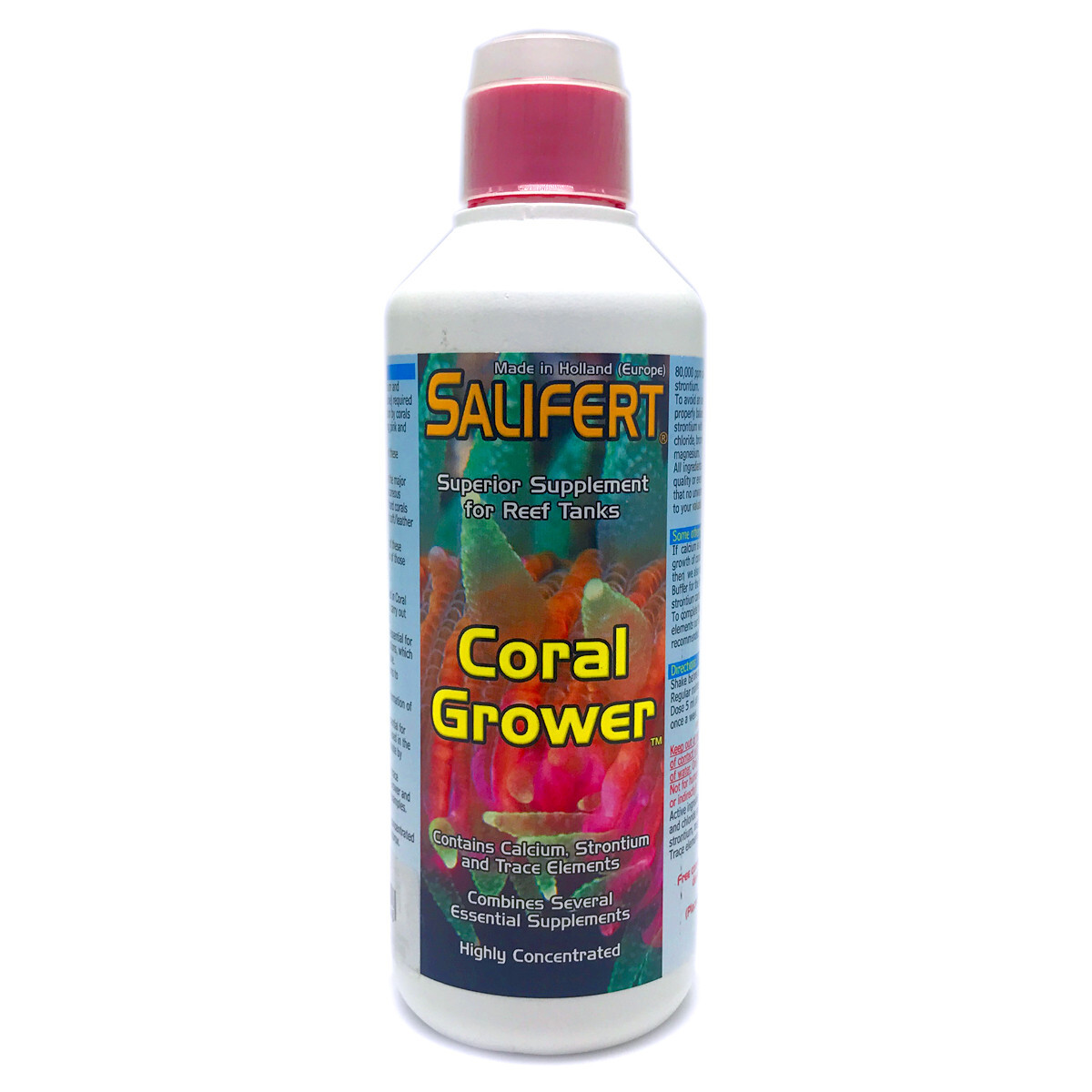 Salifert Coral Grower 500mL Contains Calcium Strontium and Trace Elements