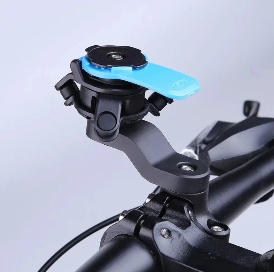 360° Rotatable Bike & Motorcycle Phone Holder Shockproof Secure Handlebar Mount