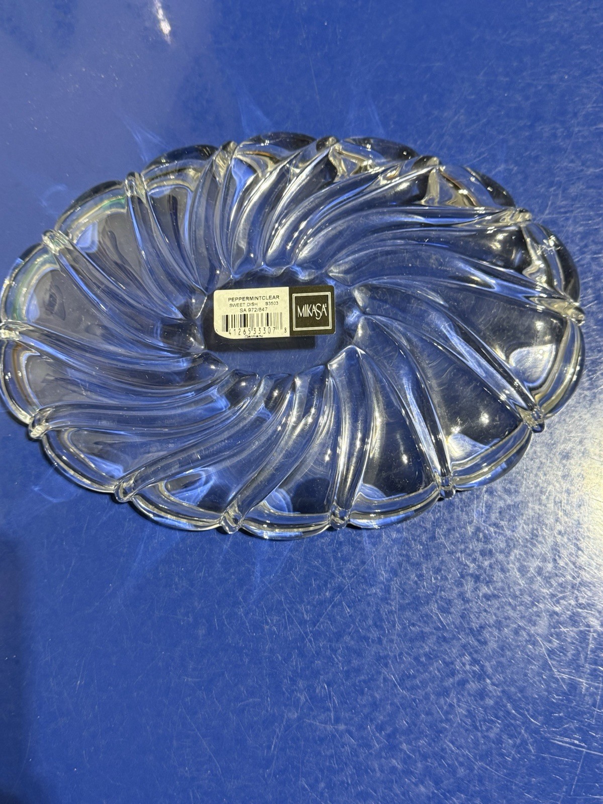 Mikasa Peppermint Clear Sweet Dish
