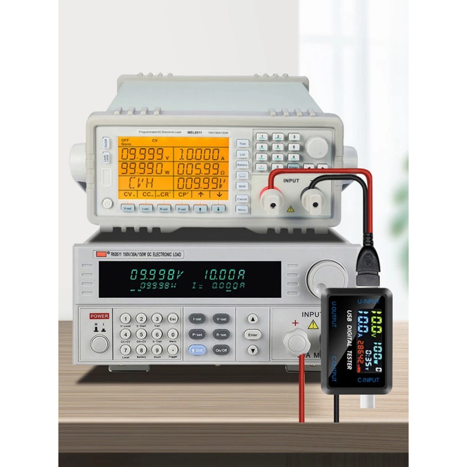 Portable USB Type C Voltmeter Current Meter with 5A Interface for Device Testing