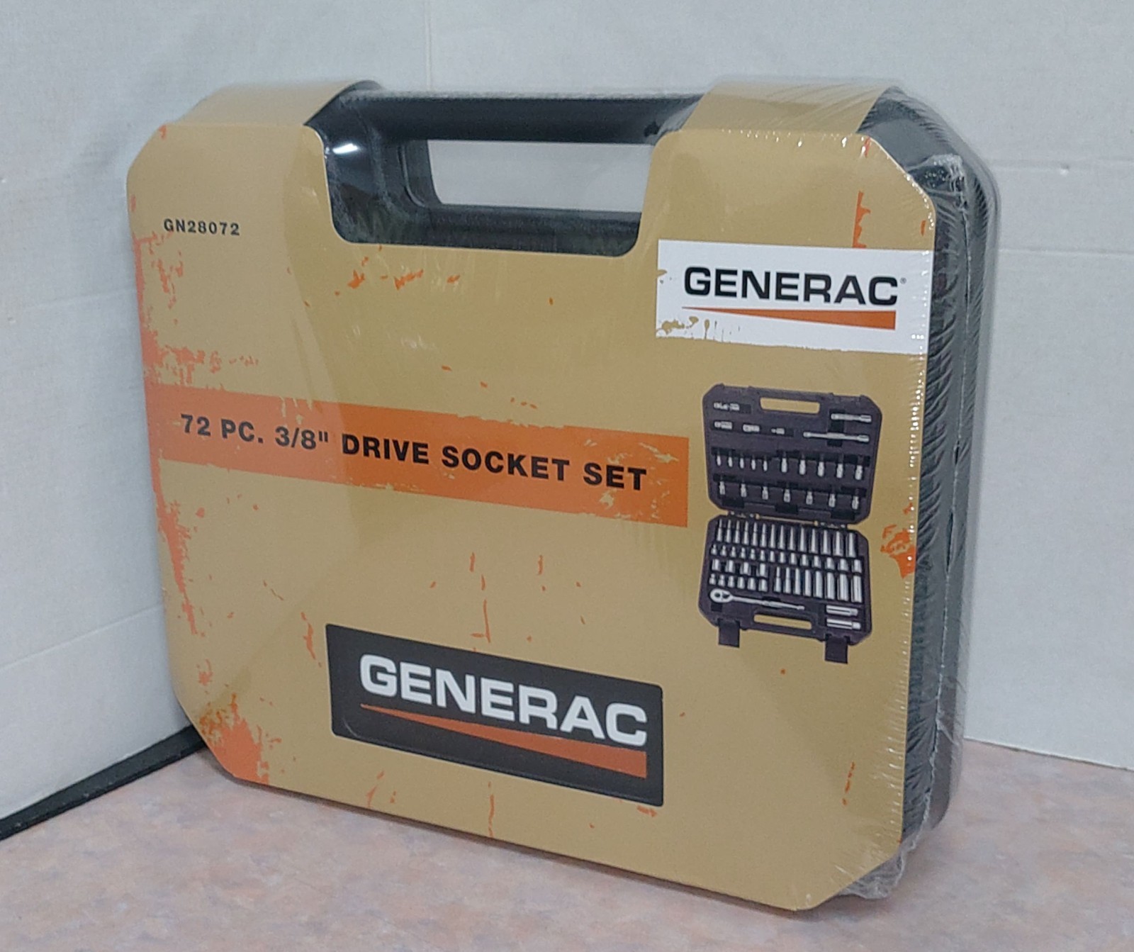 Generac OEM 3/8" Drive 72 Piece Socket Set GN28072 New Sealed