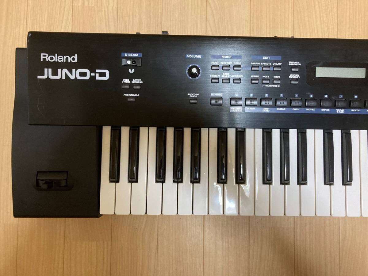Roland Juno-D 61-Key Synthesizer Keyboard Black