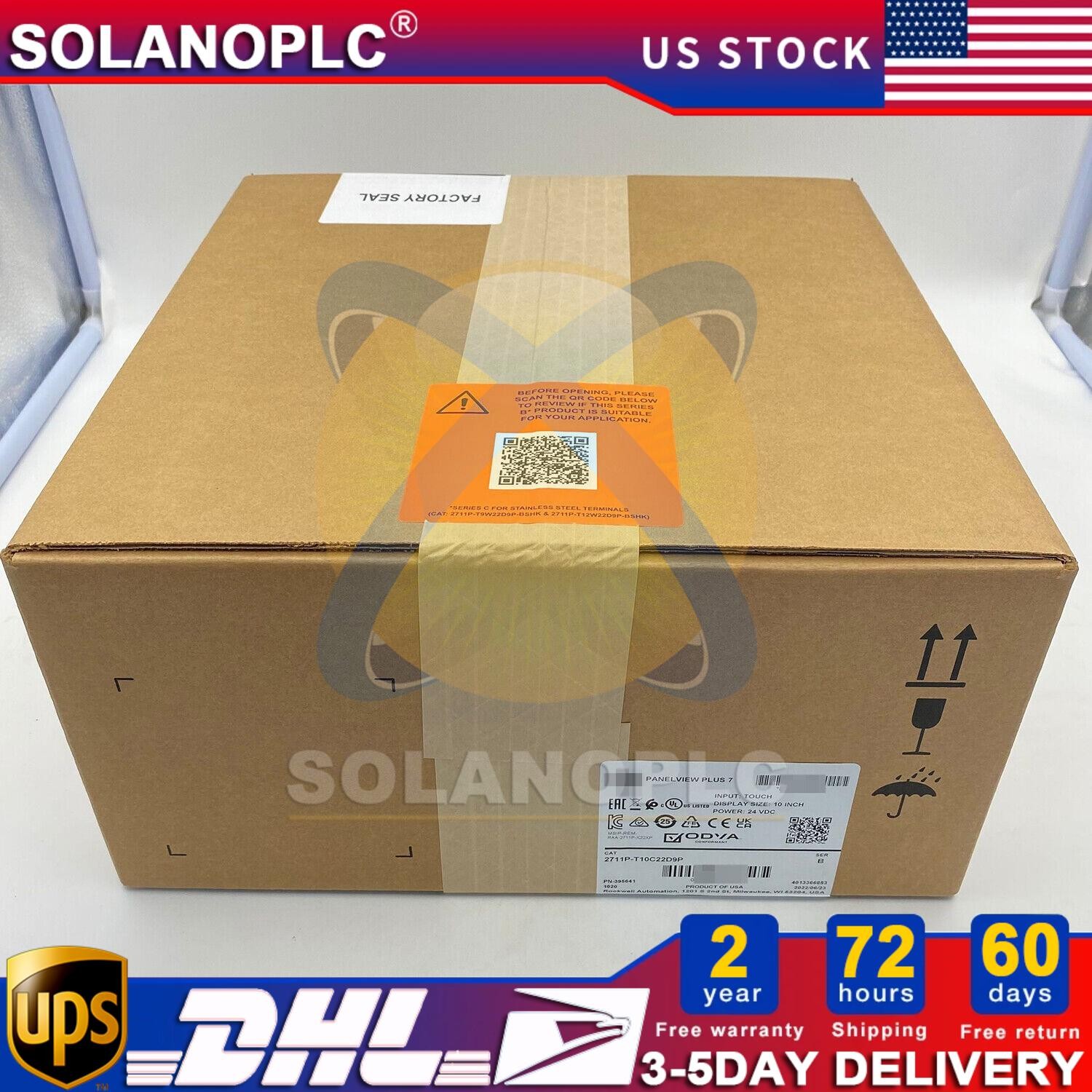 AB 2711P-T10C22D9P PanelView Plus 7 Graphic Terminal 2711PT10C22D9P NEW IN BOX