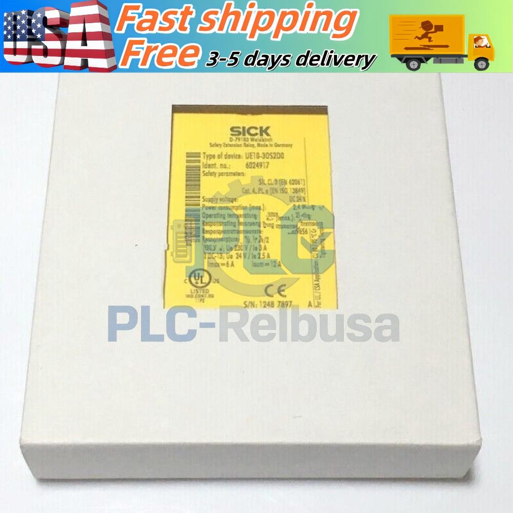 US FREE TAX 1pcs brand  SICK UE10-3OS2D0 safety relay UE10-3OS2D0 Fast Ship
