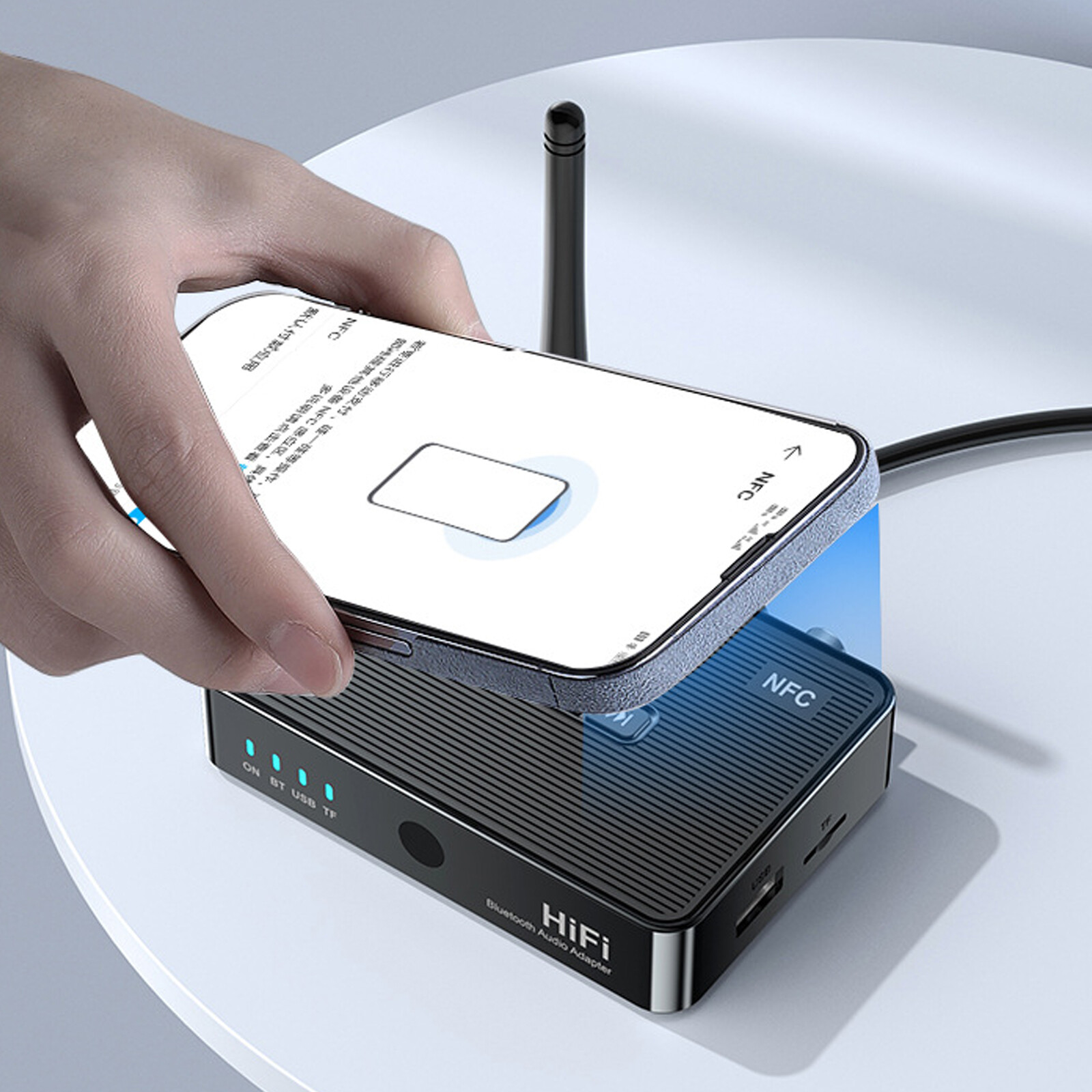 Long Range Bluetooth 5.3 Transmitter Receiver For TV Home Stereo Audio Adapter