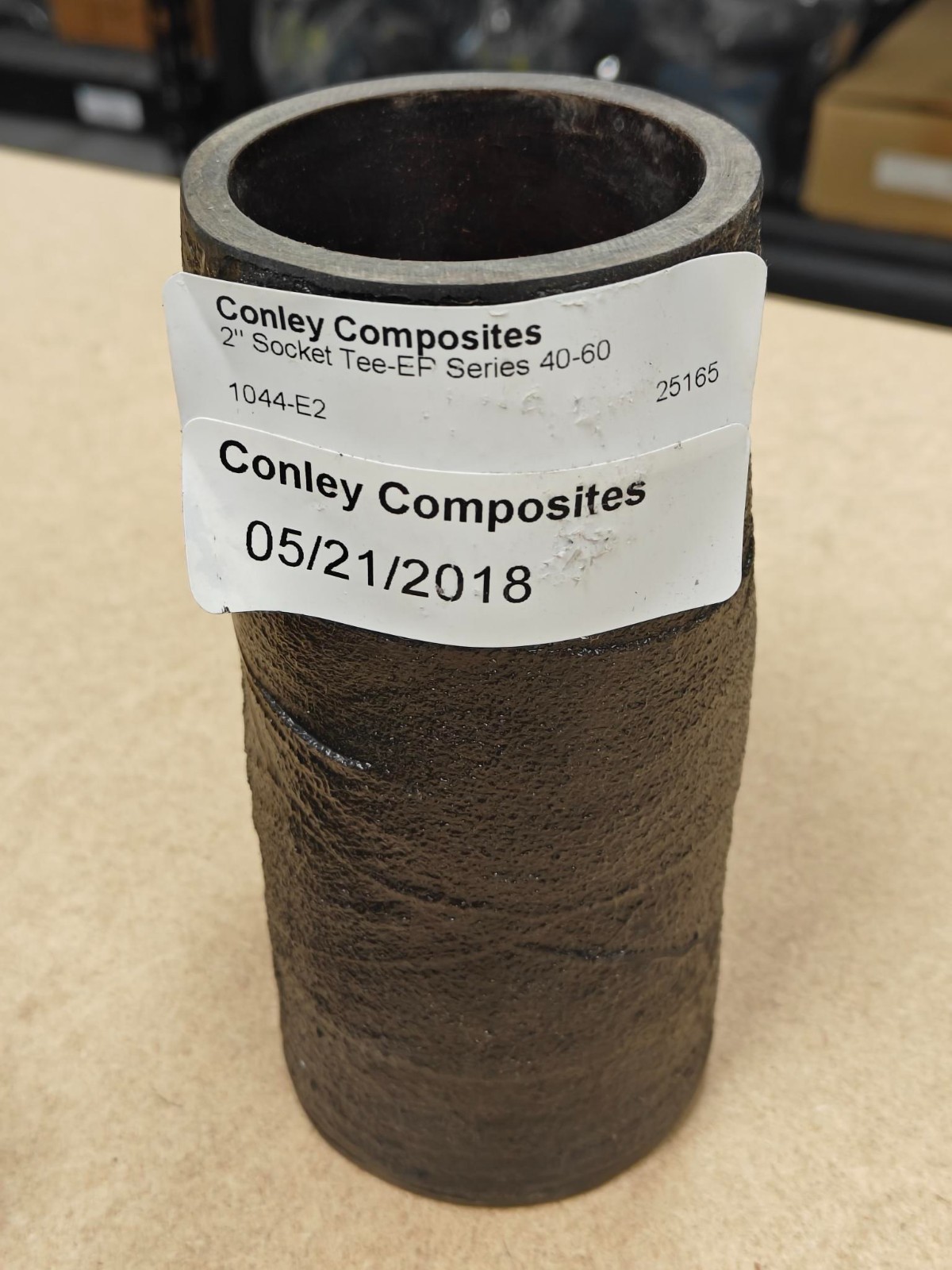 CONLEY 2" #104 CEMENT TEE, SCH 40 EPOXY 1044-E2