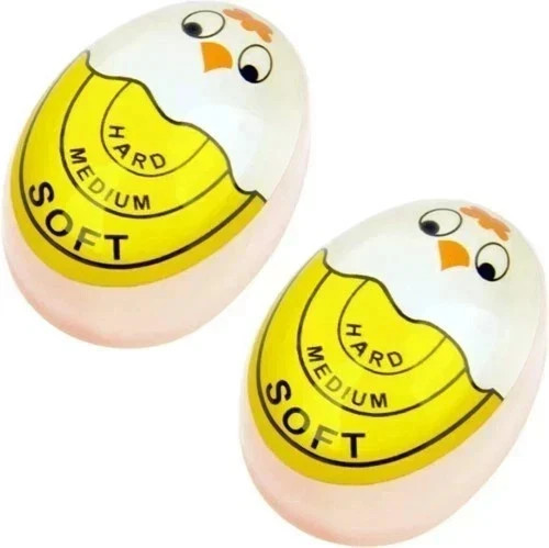 Color Changing Egg Timer - Hard And Soft Boiled Eggs With Sensitive Indicator