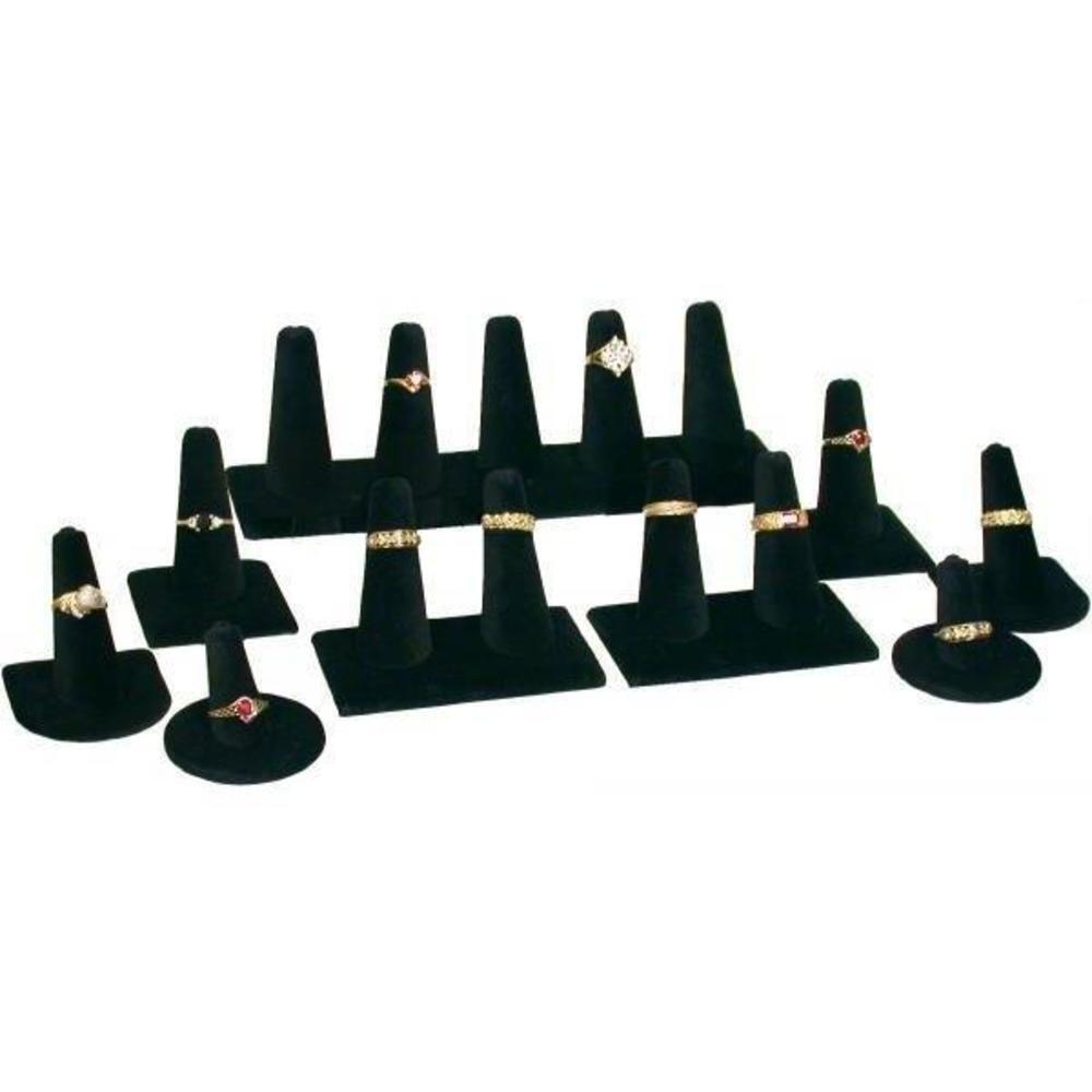 9 Diff Ring Finger Jewelry Display Fixtures FindingKing