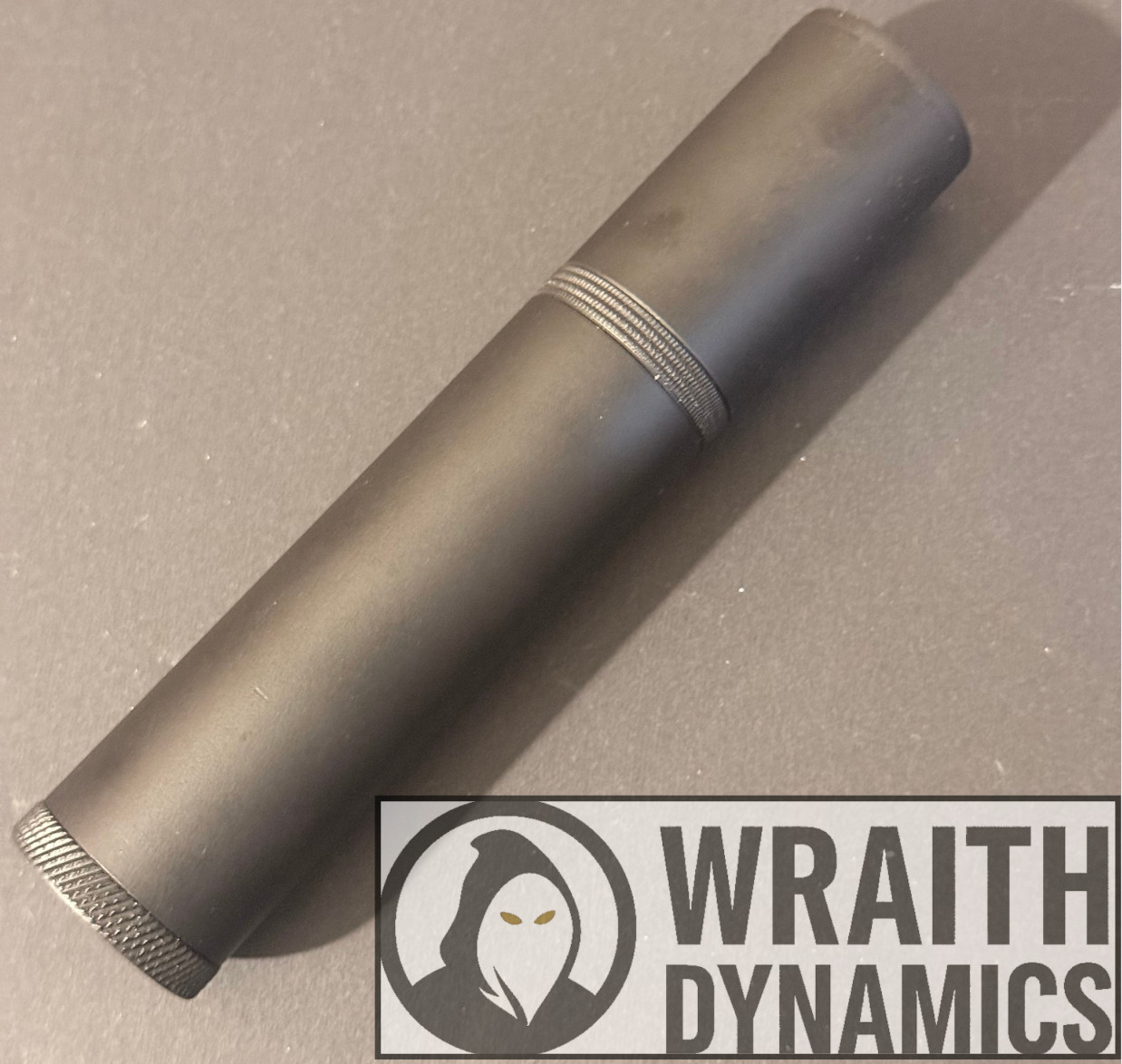 🔥 GHOST 6” Aluminum Linear Comp. - Alpha HUB 1.125x28 TPI - WRAITH Dynamics