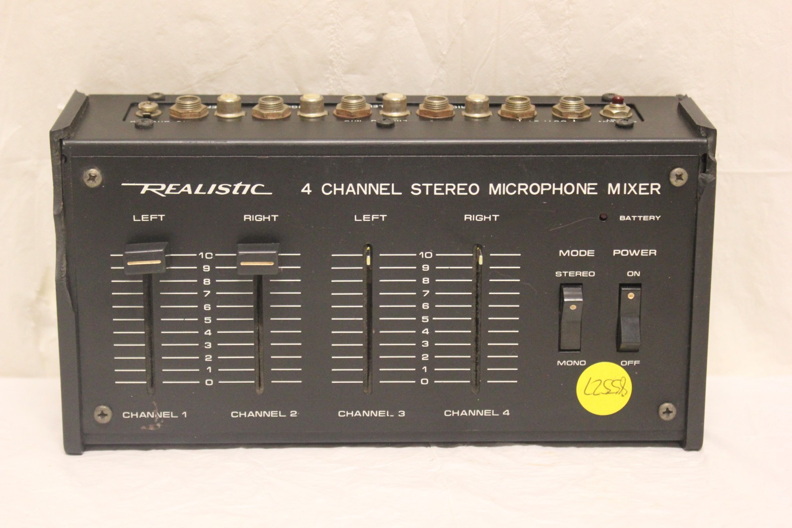 Realistic 4 Channel Microphone Mixer 32-1105 C3