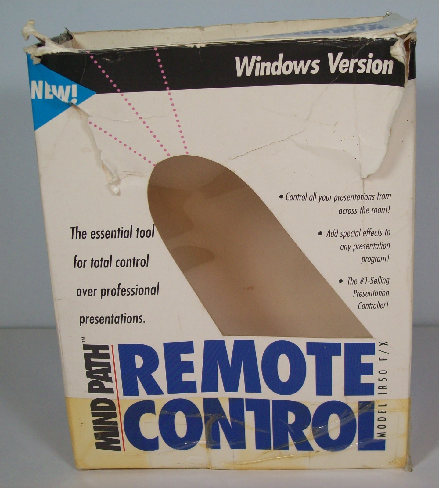 Mind Path IR50 Remote Presentation Controller Serial IR Receiver F/X Diskette