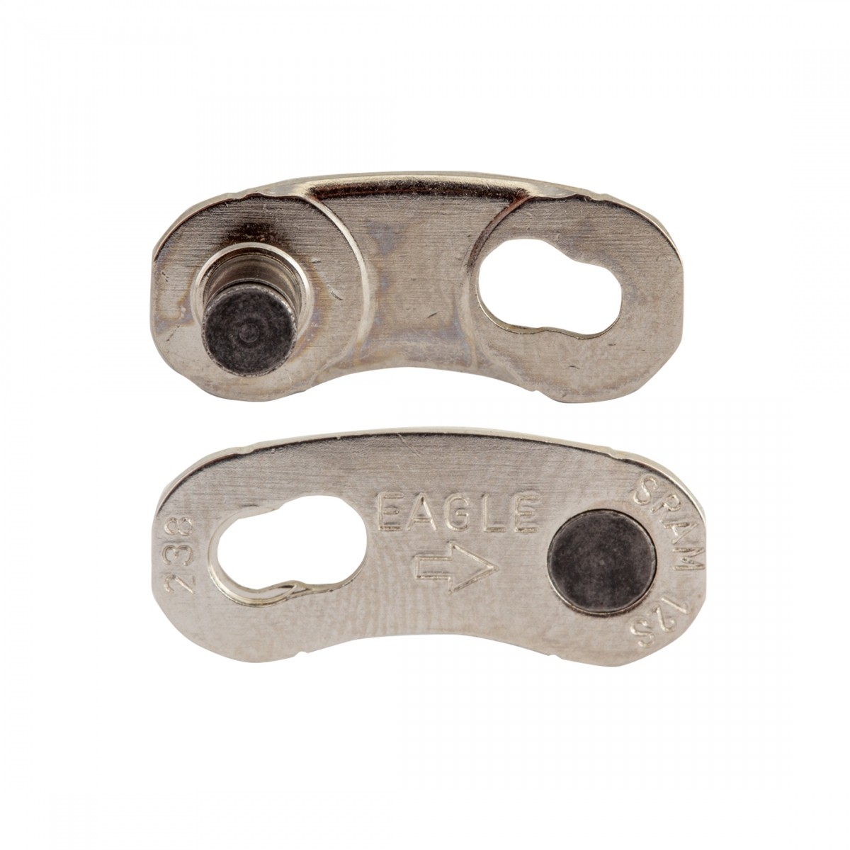 SRAM Eagle PowerLock Chain Connector for 12-Speed, Silver Master Link Pack of 4