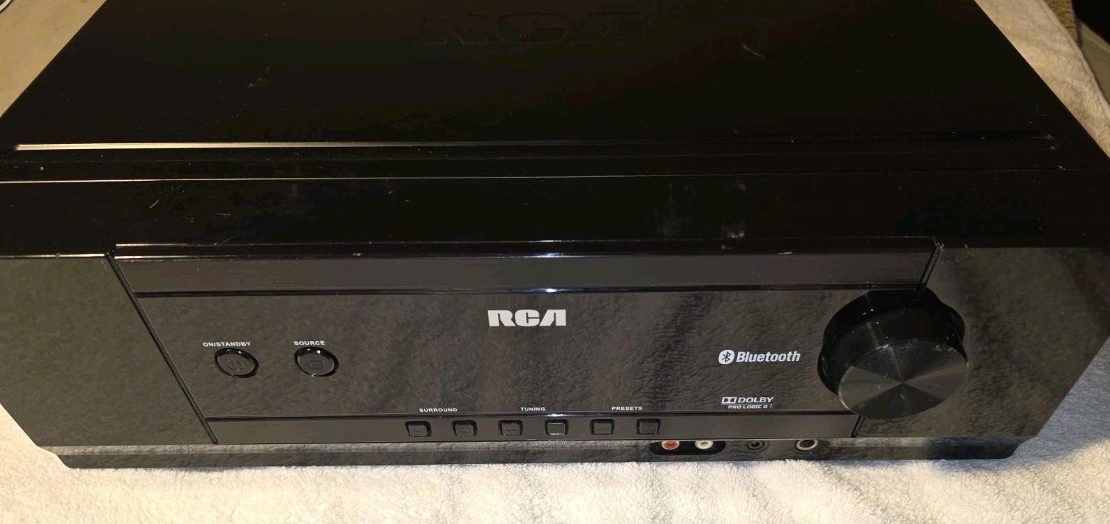 RCA RT2781BE Home Theater System Surround Sound Receiver BLUETOOTH Tested Works