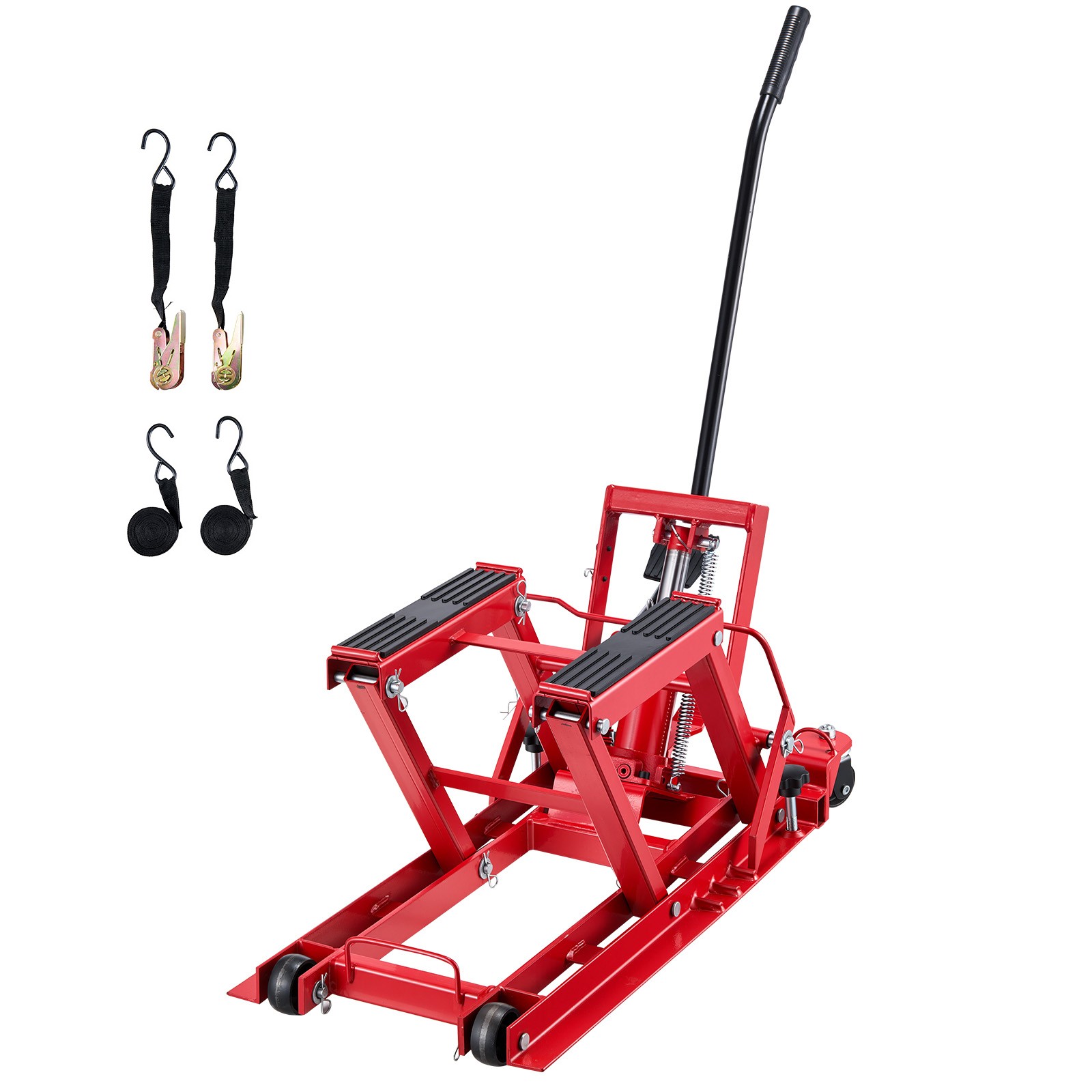 Uimoso Hydraulic Motorcycle Lift Jack 1500 lbs for ATV and Street Bikes