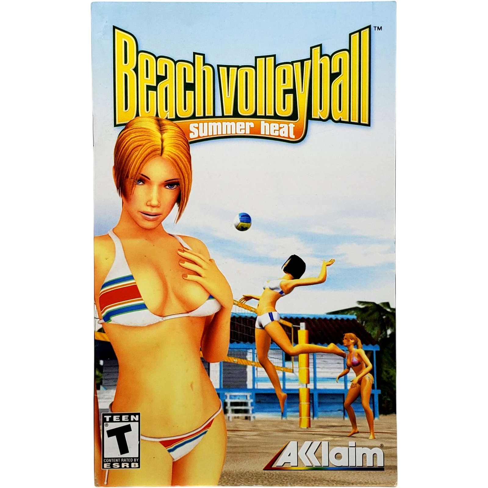 (Manual Only) Summer Heat Beach Volleyball - Sony Playstation 2 Excellent