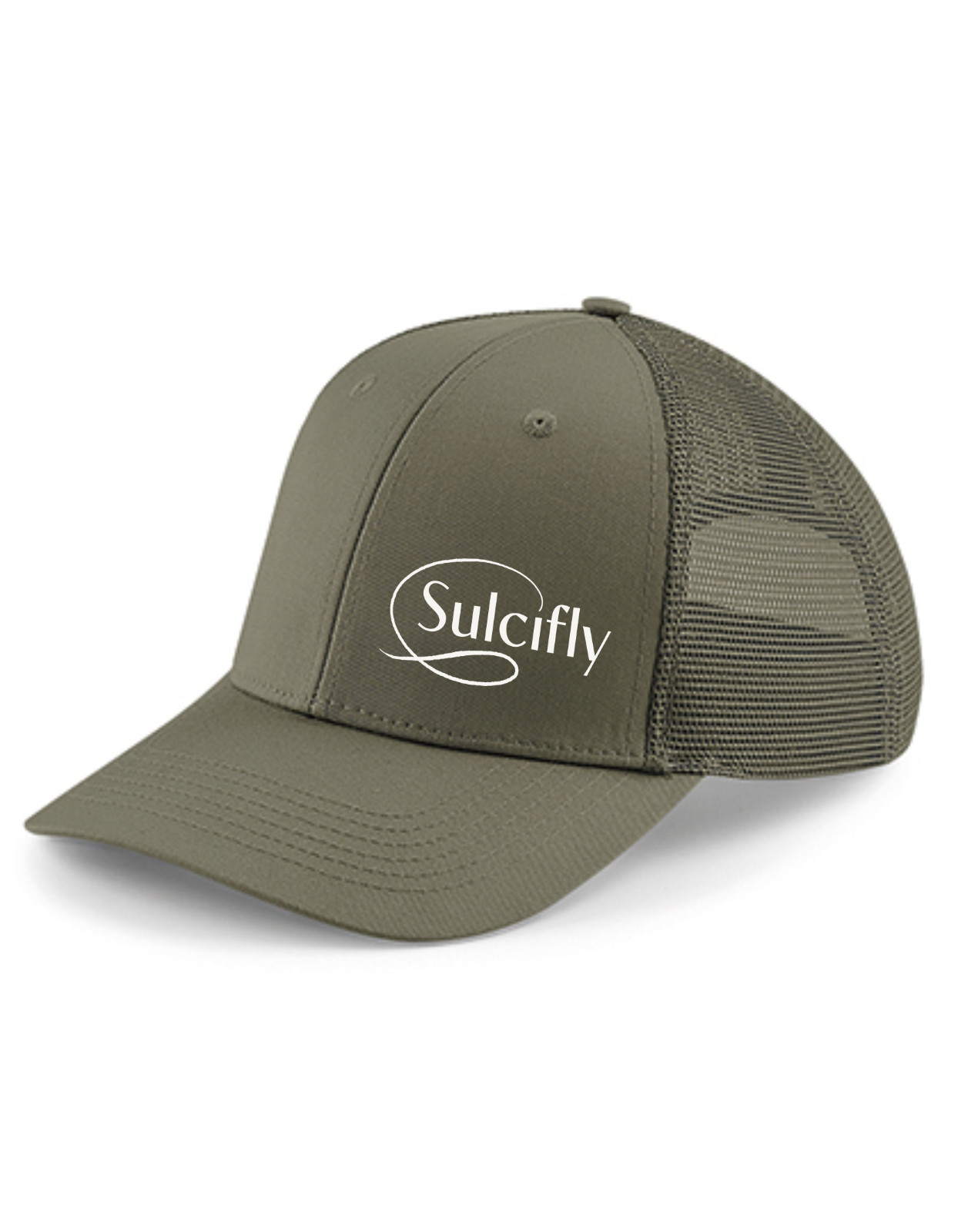 Sulcifly Fly Fishing Trucker Cap Quality Summer Hat for Passionate Angler