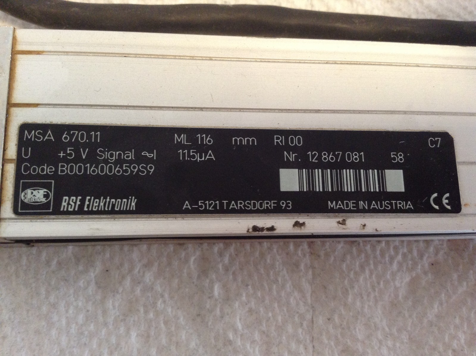 RSF Elektronik 12867081 Scale 116mm
