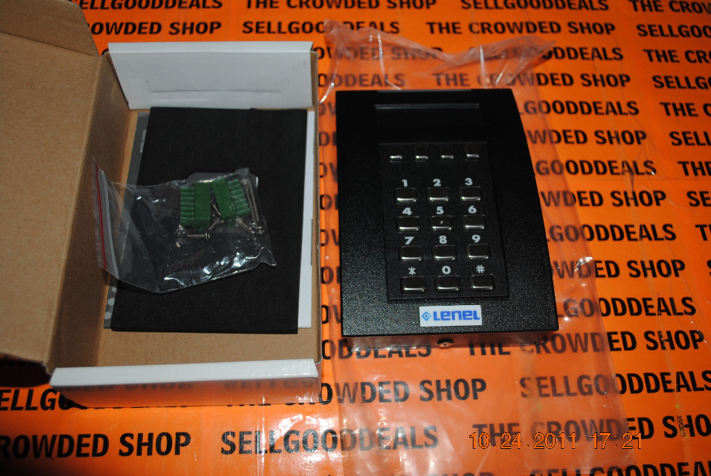 HID/Lenel RWKL550 iClass 6172BKP000019L Keypad/LCD Card Reader New