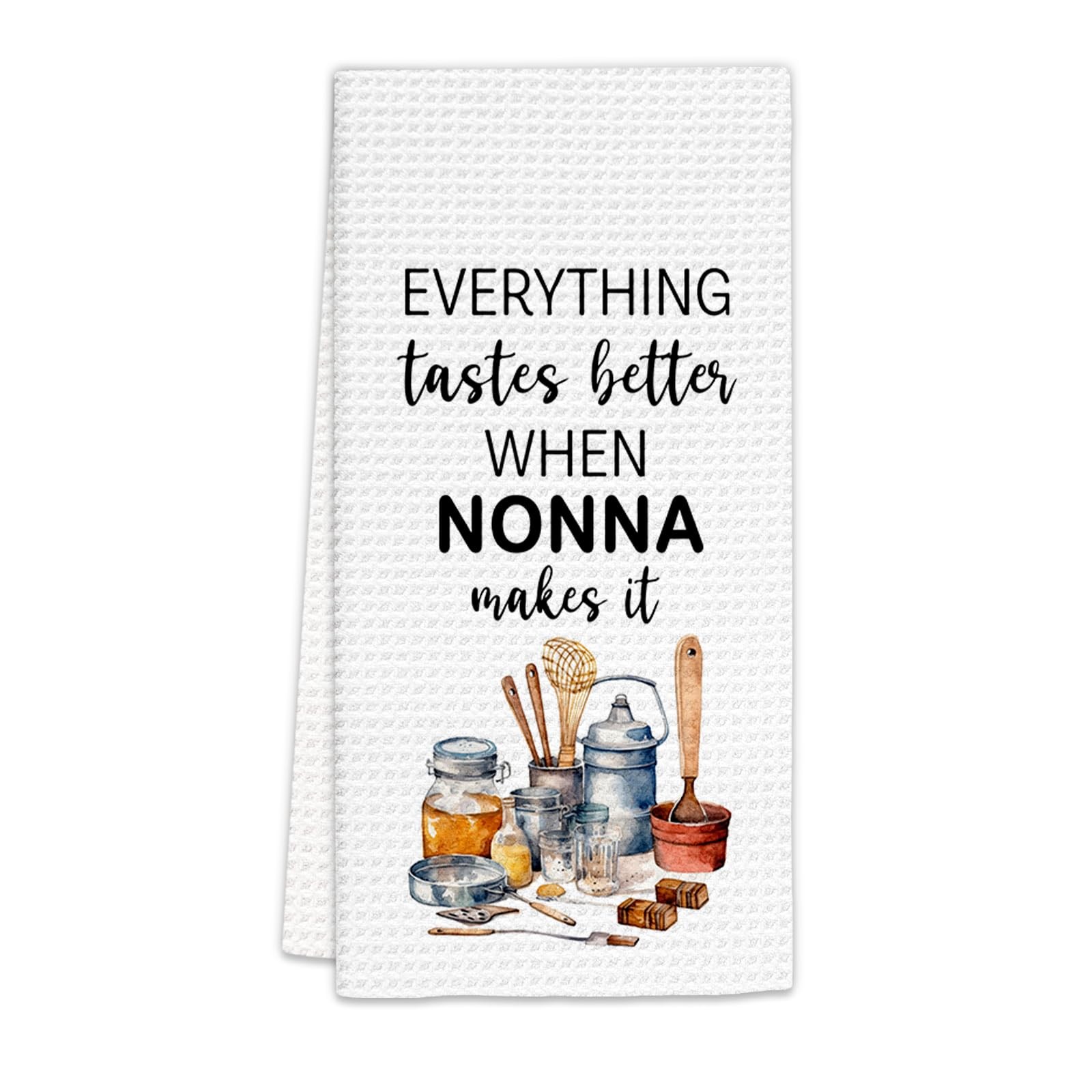Nonna Gifts Kitchen Towels Gifts for Nonnas Dish Towels Nonnas Gifts from Gra...