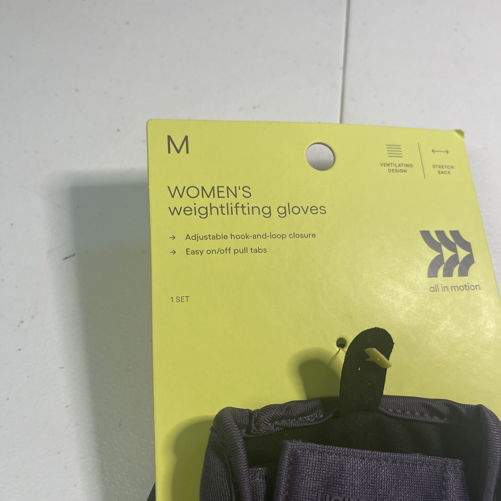All in Motion- Women's Strength Training Gloves Purple, Medium