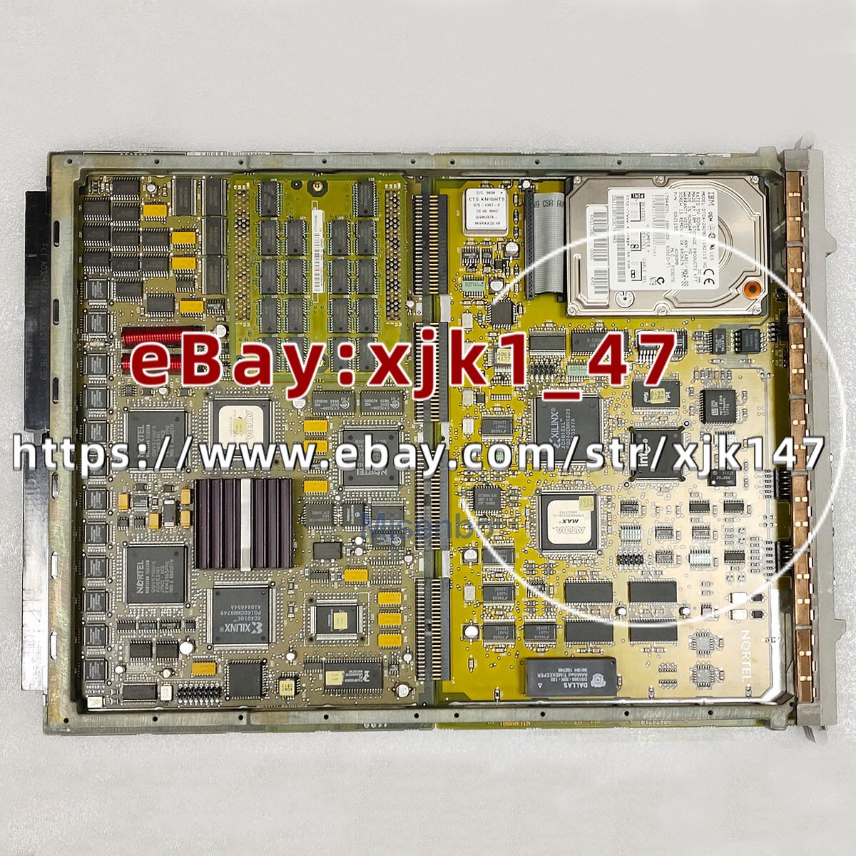 1PC Untested Nortel NTFN33DA 02 Control Processor Card/xjk