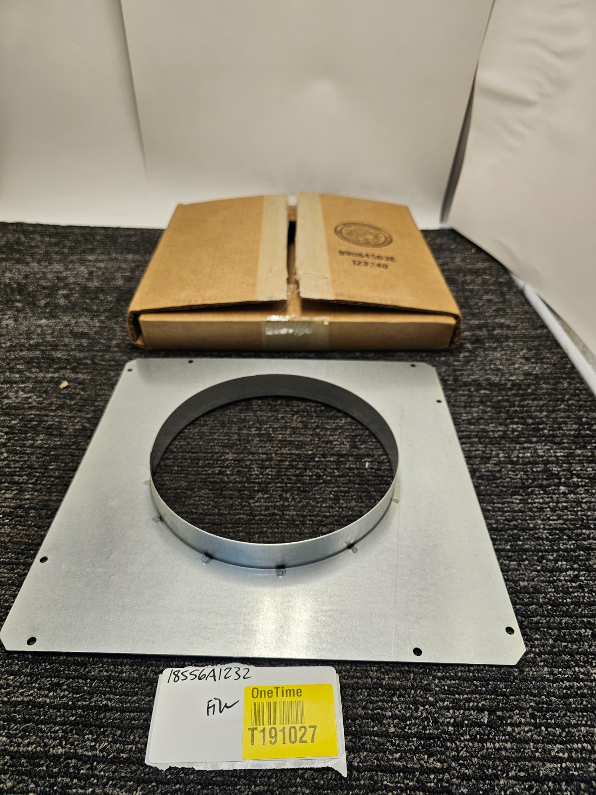 Zephyr 54190053 Front Panel Rough-In Plate - 8" Round, DLI-A