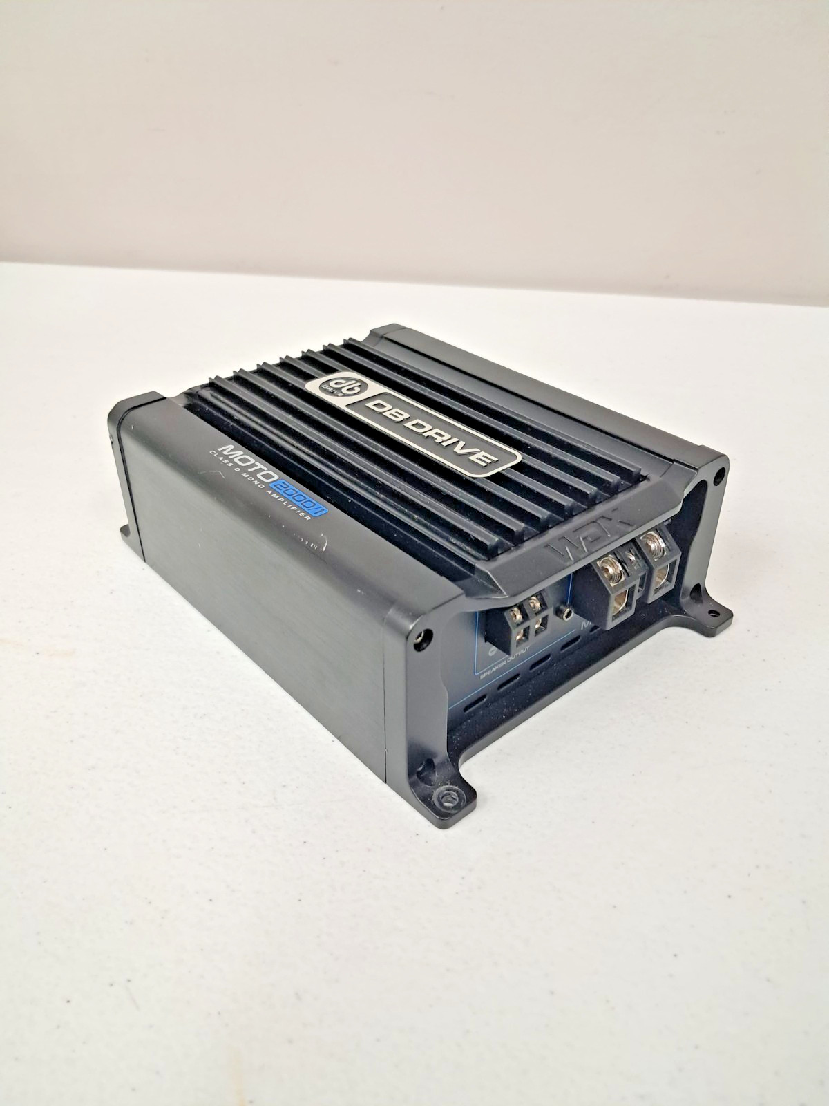 DB Drive MOTO2000/1 Monoblock Amplifier - 2000W Max - Rebuilt/Perfect Condition