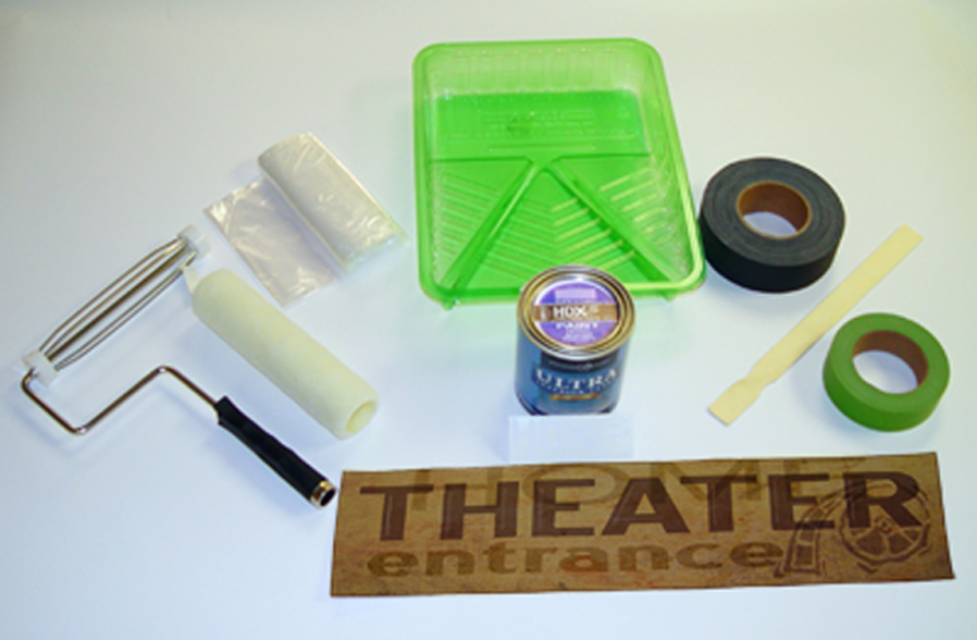 HD Projector / Projection Screen Paint Kit, Movie Projector, Front Projection