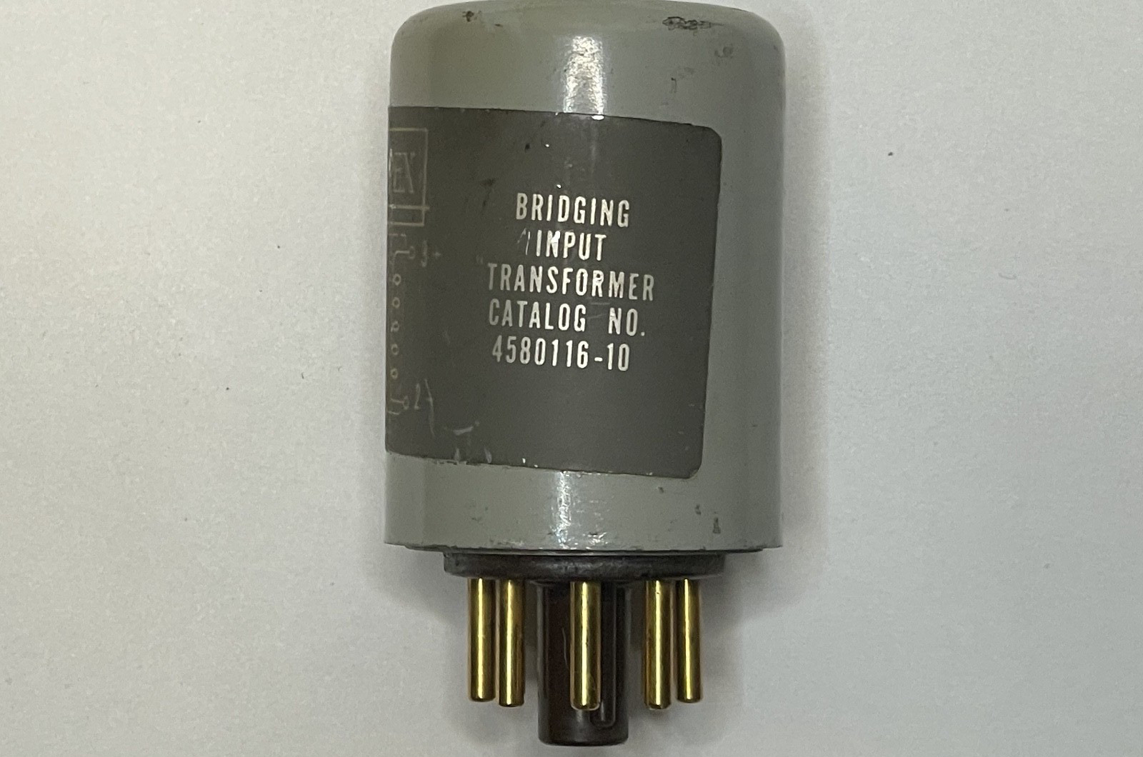 Ampex 4580116-10 Bridging Input Transformer Octal 8-Pin Tested