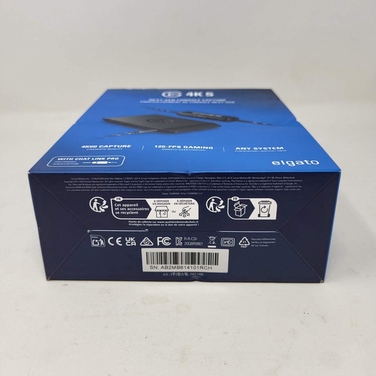 Elgato 4KS Capture Card 10GBR9901
