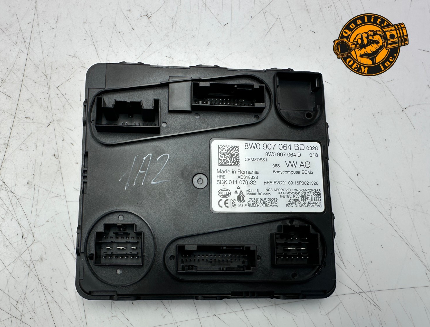 2018-2024 AUDI A4 A5 S4 S5 Q7 Q8 BCM BODY COMFORT CONTROL MODULE OEM 67 kmiles