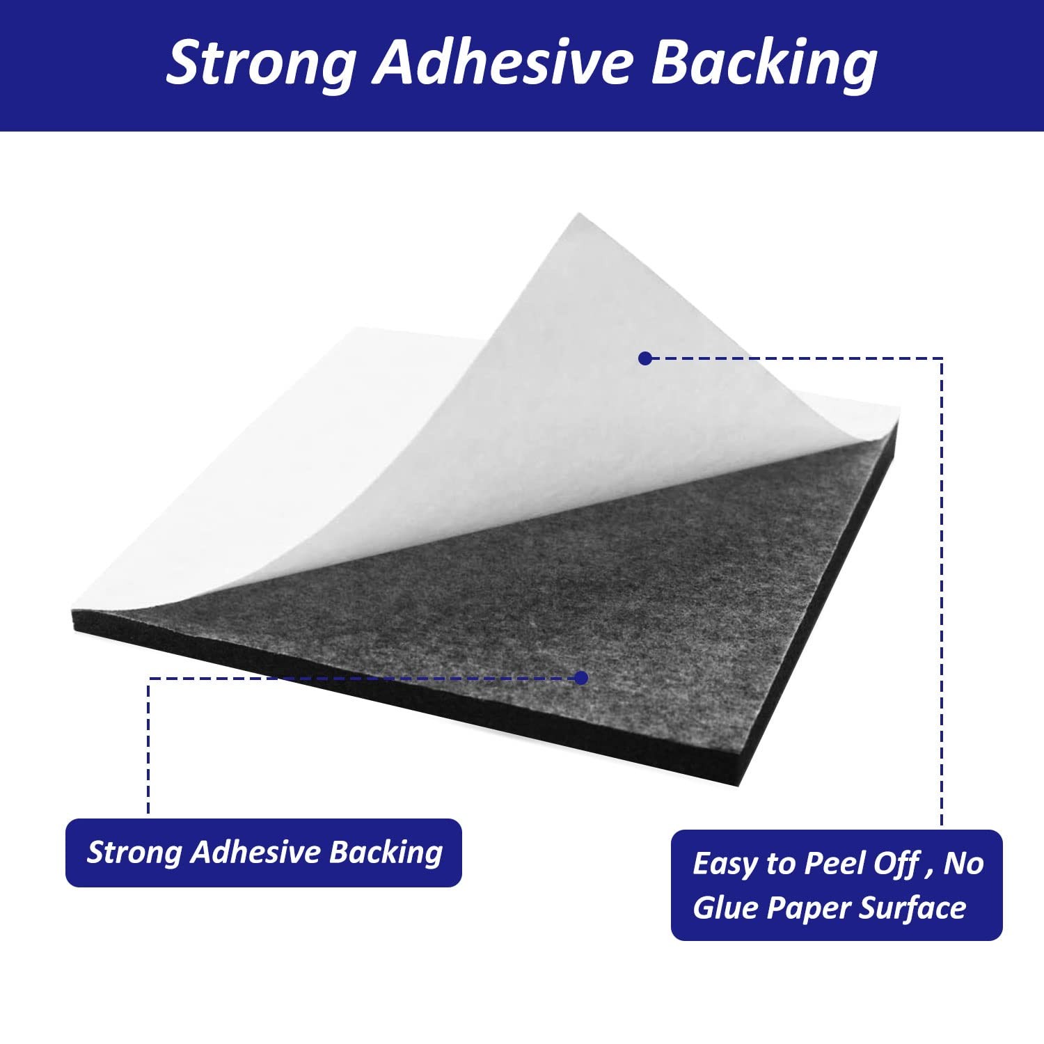 YUNFOOK Foam Padding Sheets with Adhesive Backing - 1/4" Thick Self Stick Neo...