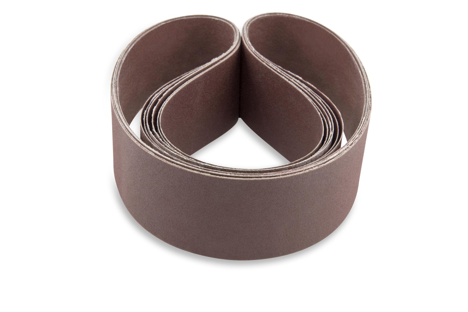 2 X 48 Inch 120 Grit Aluminum Oxide Metal Sanding Belts, 6 Pack